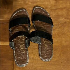 Sam Edelman Black Slide Sandals